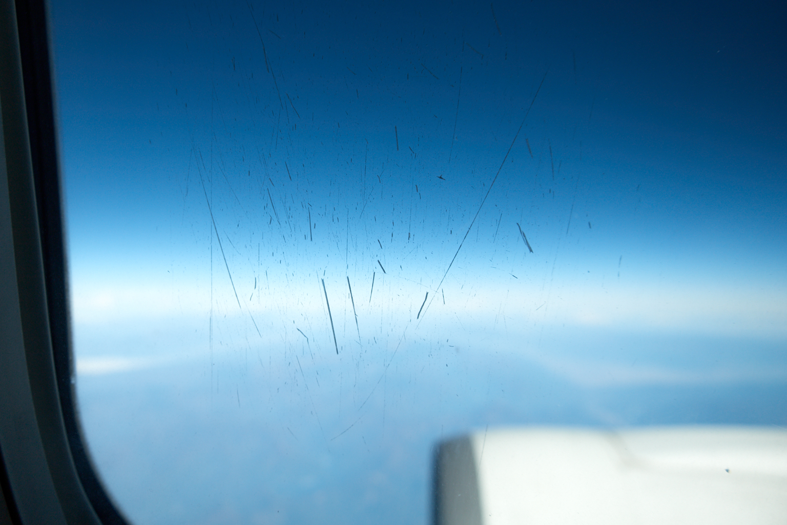 飛行機の窓 飛行機の窓